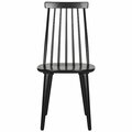 Safavieh Burris Side Chair- Black - 36 x 20.7 x 19.5 in. AMH8511A-SET2